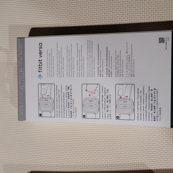 Fitbit Versa Classic Band and Woven Nylon Band - Picture 3 of 7